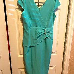 Knee length Pearl button Dress